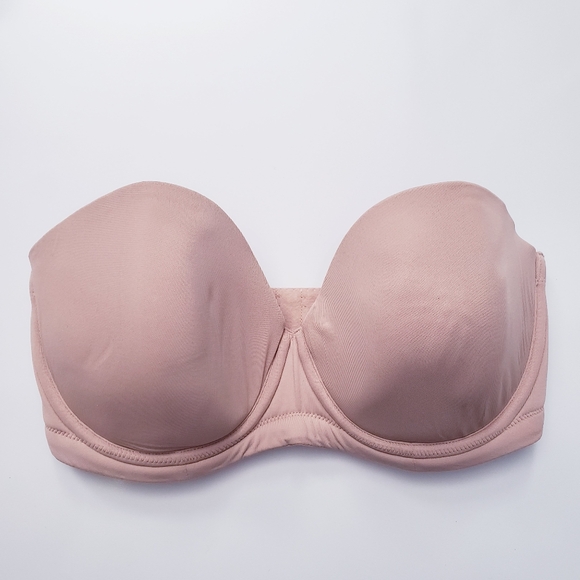 Wacoal Tan Strapless Underwire Bra 30DDD - Picture 1 of 5